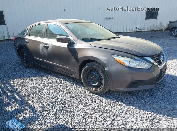 1N4AL3AP8GN349872 2016 NISSAN ALTIMA Серый Передняя правая четверть