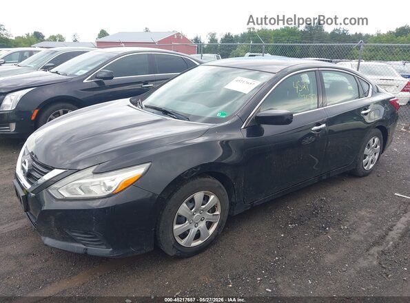 1N4AL3AP8GN376683 2016 NISSAN ALTIMA Black წინა მარცხენა ხედი სამი მეოთხედიდან