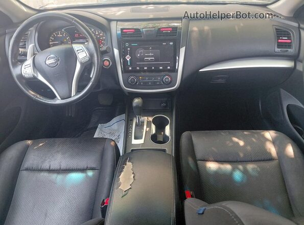 1N4AL3AP8HC109220 2017 NISSAN ALTIMA Black Vista del cuadro de instrumentos
