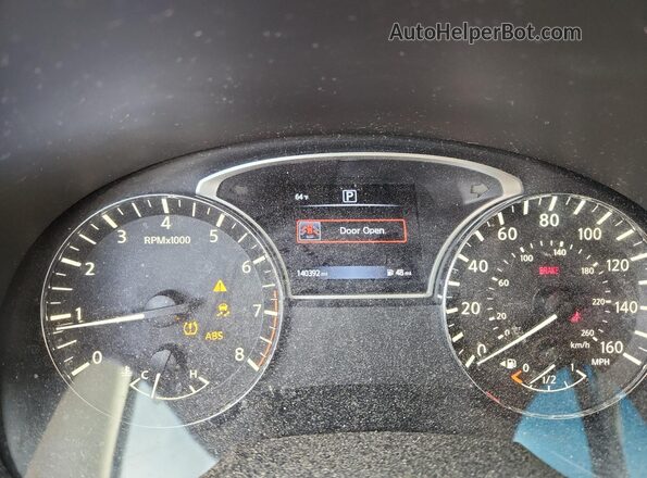 1N4AL3AP8HC194284 2017 NISSAN ALTIMA White Սարքավորումների վահանակի տեսք