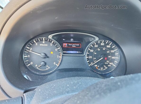 1N4AL3AP8HC472035 2017 NISSAN ALTIMA Silver Սարքավորումների վահանակի տեսք