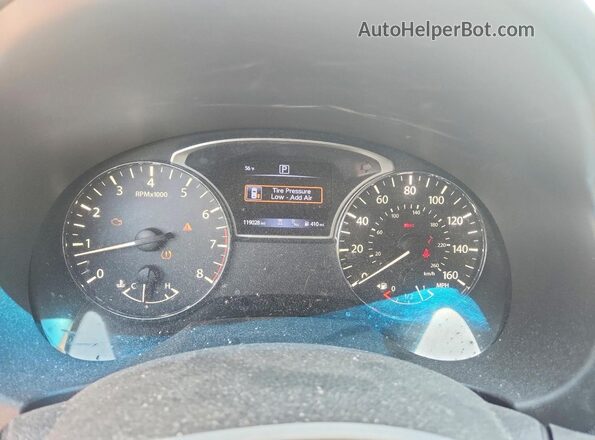 1N4AL3AP8HC490065 2017 NISSAN ALTIMA Blue Вид щитка приладів