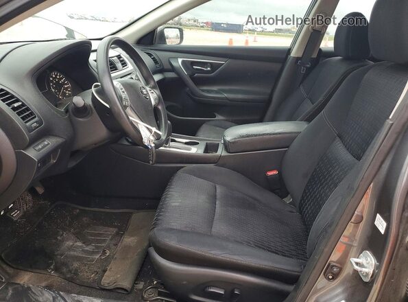 1N4AL3AP8HN335889 2017 NISSAN ALTIMA Серый Вид салона спереди