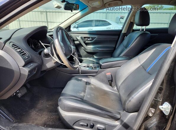 1N4AL3AP8JC133877 2018 NISSAN ALTIMA Black Вид салону спереду