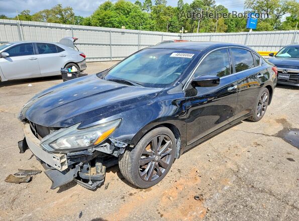 1N4AL3AP8JC133877 2018 NISSAN ALTIMA Black Передня ліва чверть
