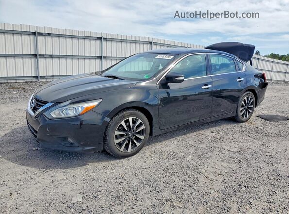 1N4AL3AP8JC164286 2018 NISSAN ALTIMA Черный Передняя левая четверть