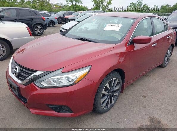 1N4AL3AP9GC176956 2016 NISSAN ALTIMA Red Vista tres cuartos delantera izquierda