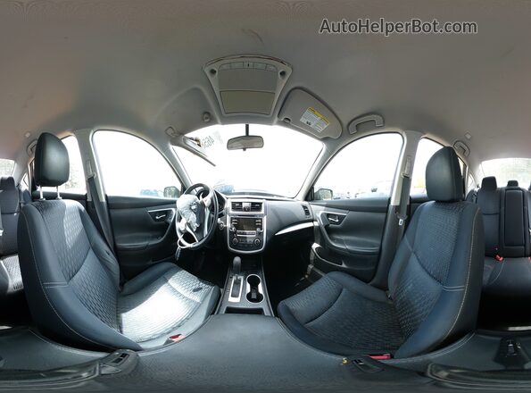 1N4AL3AP9GN384081 2016 NISSAN ALTIMA Black Панорамний вид салону 360°
