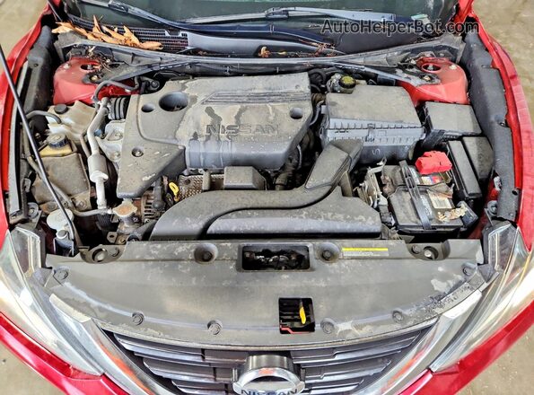 1N4AL3AP9HC265251 2017 NISSAN ALTIMA Maroon Սալոնի հետևի տեսք