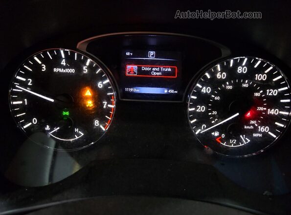 1N4AL3AP9HC265251 2017 NISSAN ALTIMA Maroon Սարքավորումների վահանակի տեսք