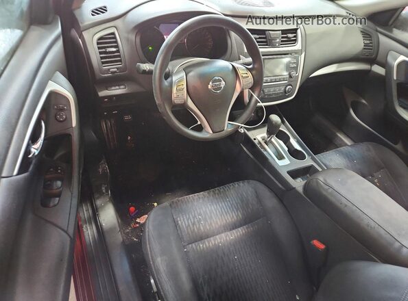 1N4AL3AP9HC265251 2017 NISSAN ALTIMA Maroon Առջևի վահանակի տեսք
