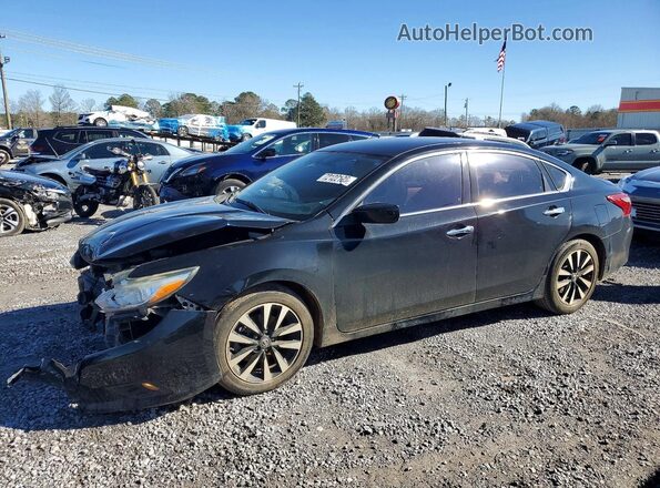 1N4AL3AP9JC118062 2018 NISSAN ALTIMA Black წინა მარცხენა ხედი სამი მეოთხედიდან