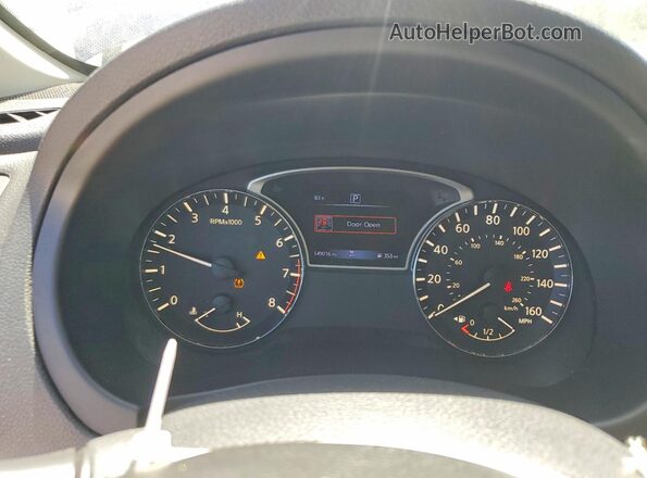 1N4AL3AP9JC141163 2018 NISSAN ALTIMA Blue Սարքավորումների վահանակի տեսք