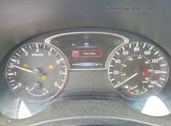 1N4AL3AP9JC477492 2018 NISSAN ALTIMA Silver Vista del cuadro de instrumentos