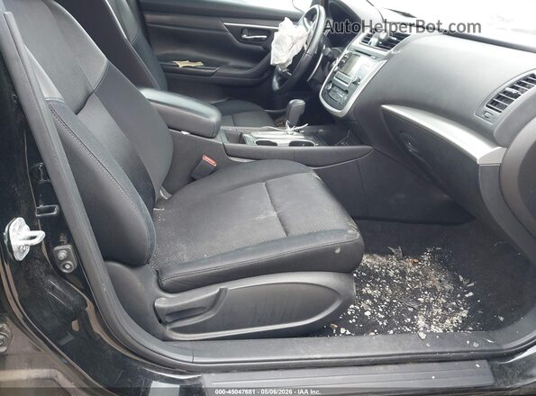 1N4AL3APXGC199064 2016 NISSAN ALTIMA Black წინა სალონის ხედი