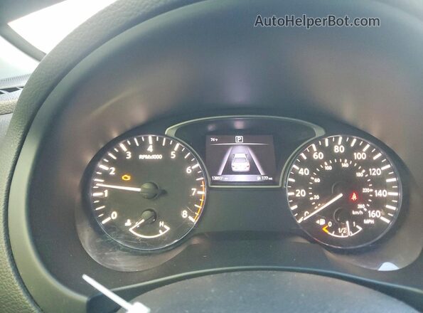 1N4AL3APXGN314430 2016 NISSAN ALTIMA Silver Вид щитка приладів