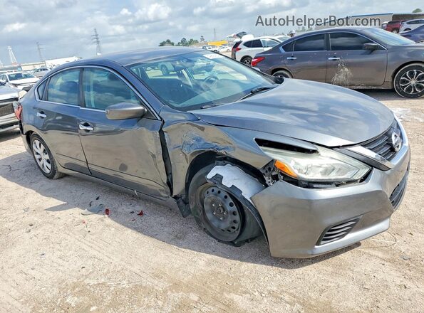 1N4AL3APXJC142080 2018 NISSAN ALTIMA Gray Przód prawy