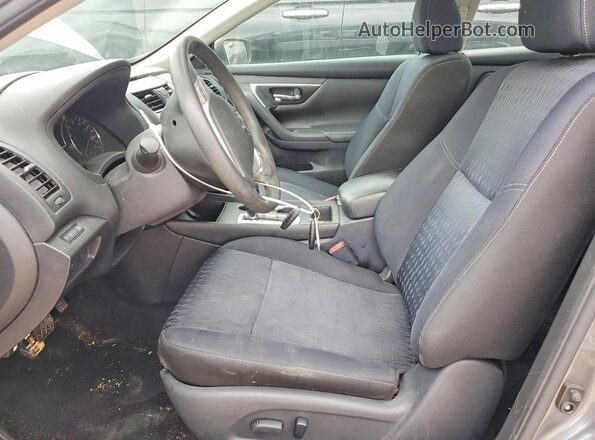 1N4AL3APXJC142080 2018 NISSAN ALTIMA Gray Widok wnętrza z przodu