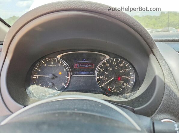 1N4AL3APXJC220602 2018 NISSAN ALTIMA White Вид щитка приладів
