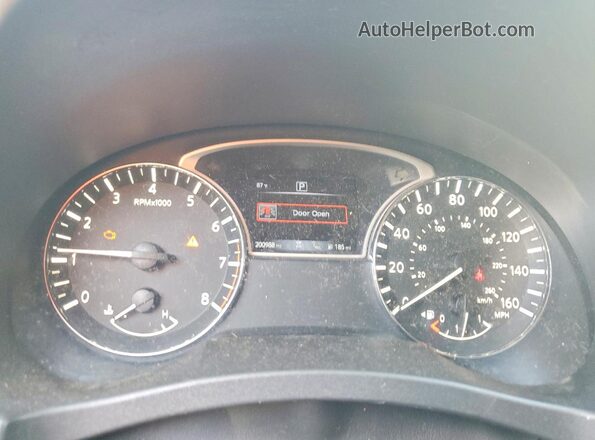 1N4AL3APXJC250862 2018 NISSAN ALTIMA Белый Вид щитка приборов