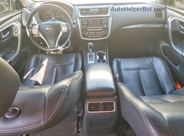 1N4AL3APXJC250862 2018 NISSAN ALTIMA Белый Вид панели приборов