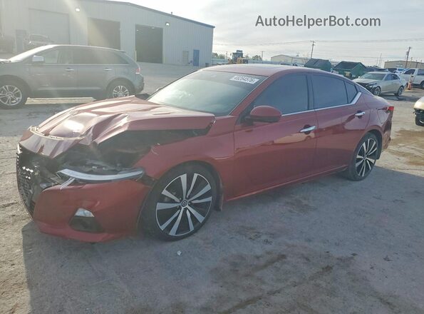 1N4AL4FV7LC114429 2020 NISSAN ALTIMA Red Przód lewy