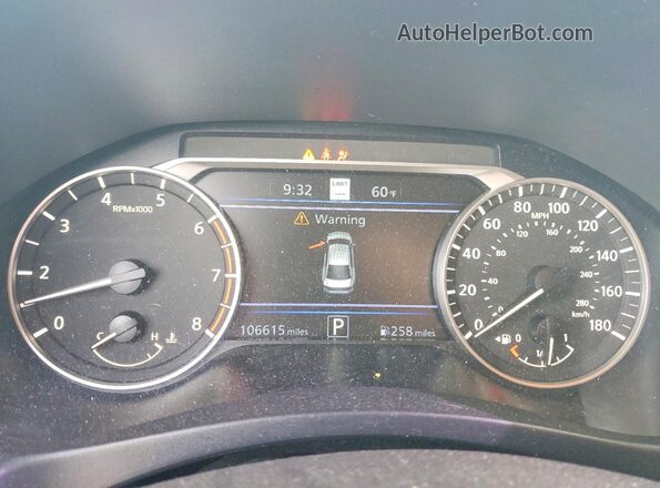 1N4AL4FV7LC114429 2020 NISSAN ALTIMA Red Widok zestawu wskaźników
