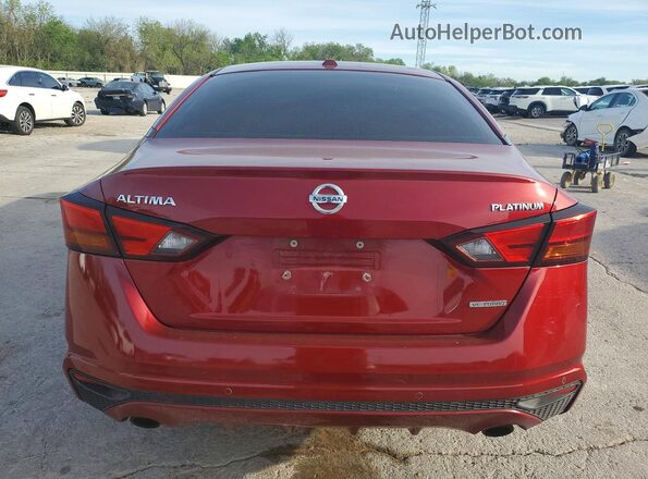 1N4AL4FV7LC114429 2020 NISSAN ALTIMA Red Widok z tyłu