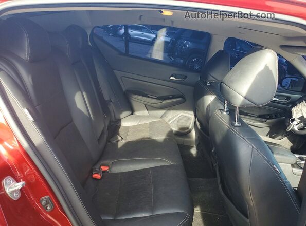 1N4AL4FV7LC114429 2020 NISSAN ALTIMA Red Widok tylnych siedzeń