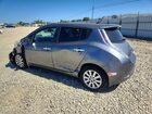 2016 Nissan Leaf S Серебряный vin: 1N4AZ0CP3GC307373