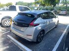 2018 Nissan Leaf Sv Серебряный vin: 1N4AZ1CP2JC314604