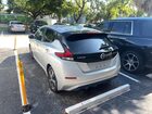2018 Nissan Leaf Sv Серебряный vin: 1N4AZ1CP2JC314604
