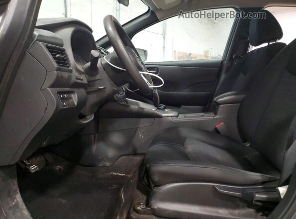 1N4AZ1CP4KC304609 2019 NISSAN LEAF Gray Вид салону спереду