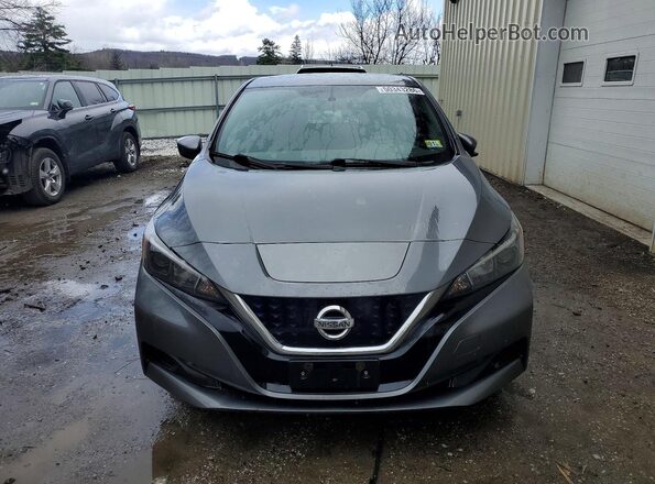 1N4AZ1CP4KC304609 2019 NISSAN LEAF Gray Вид спереду