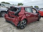 2020 Nissan Leaf Sv Maroon vin: 1N4AZ1CP6LC304290