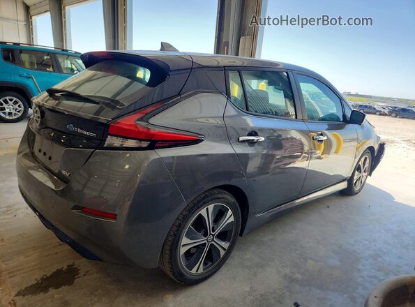 1N4AZ1CP7LC306355 2020 NISSAN LEAF Gray Trasero derecho