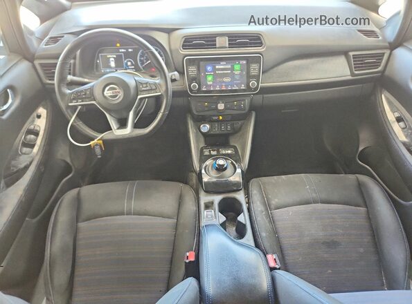 1N4AZ1CP7LC306355 2020 NISSAN LEAF Gray Vista del salpicadero
