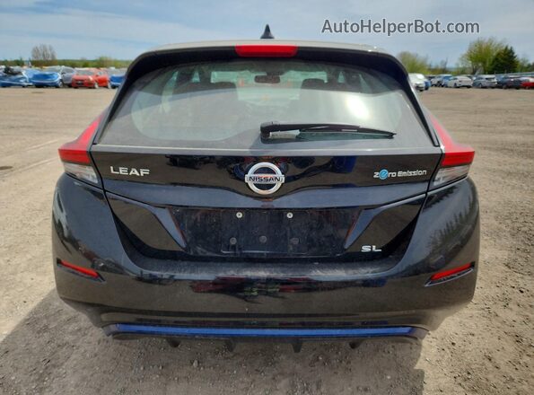 1N4AZ1CP8JC316082 2018 NISSAN LEAF Black Հետևի տեսք