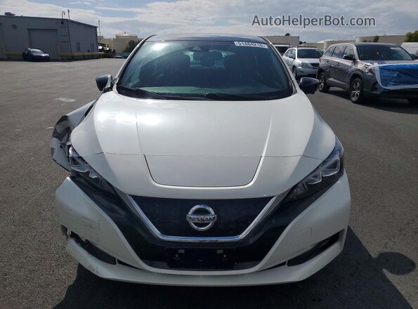 1N4AZ1CP8LC301732 2020 NISSAN LEAF White Vista frontal