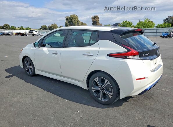 1N4AZ1CP8LC301732 2020 NISSAN LEAF White Trasero izquierdo
