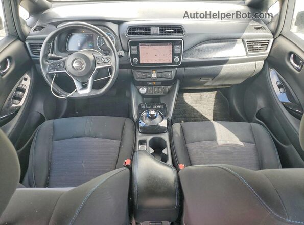 1N4AZ1CP8LC301732 2020 NISSAN LEAF White Vista del salpicadero