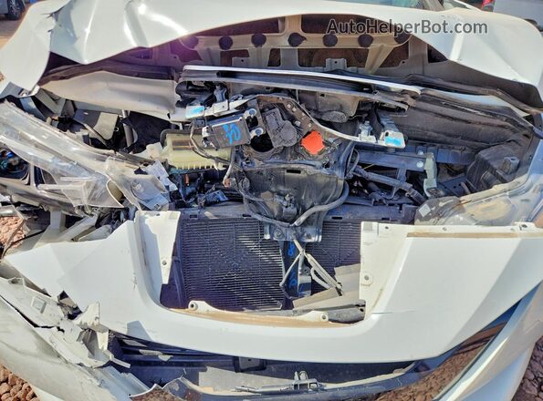 1N4AZ1CPXJC303138 2018 NISSAN LEAF White Widok komory silnika