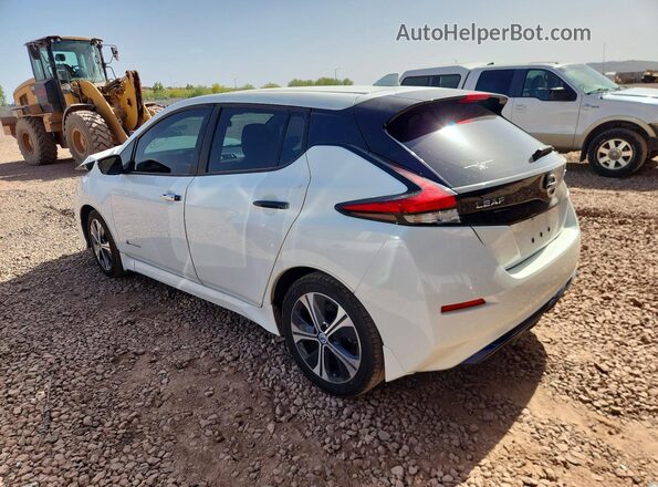 1N4AZ1CPXJC303138 2018 NISSAN LEAF White Tył lewy