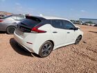 2018 Nissan Leaf S White vin: 1N4AZ1CPXJC303138
