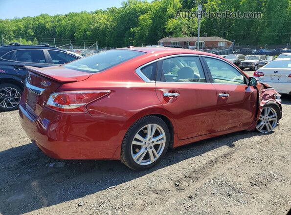 1N4BL3AP0DC248563 2019 NISSAN ALTIMA Red უკანა მარჯვენა