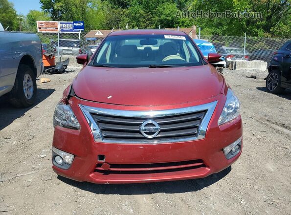 1N4BL3AP0DC248563 2019 NISSAN ALTIMA Red წინა ხედი