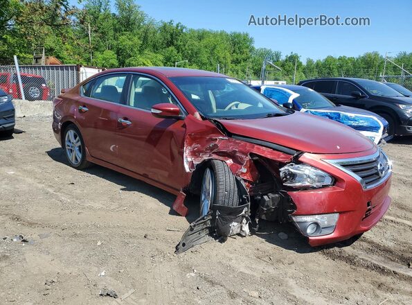 1N4BL3AP0DC248563 2019 NISSAN ALTIMA Red წინა მარჯვენა