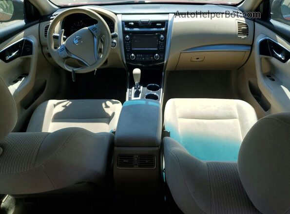 1N4BL3AP0DC248563 2019 NISSAN ALTIMA Red წინა პანელის ხედი