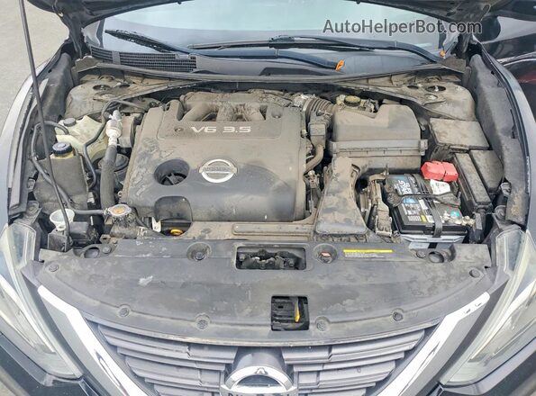 1N4BL3AP6GC156457 2016 NISSAN ALTIMA Black Вид задньої частини салону