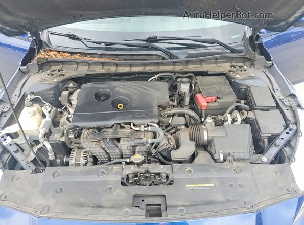 1N4BL4BV0LC187992 2020 NISSAN ALTIMA Blue Vista interior trasera